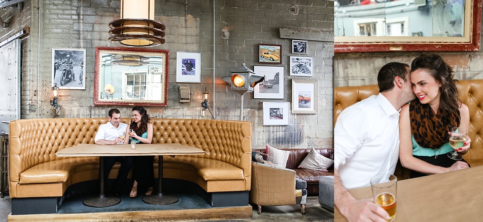 Kelly Braman Photography Vintage Bike Engagement session Rochester MI 